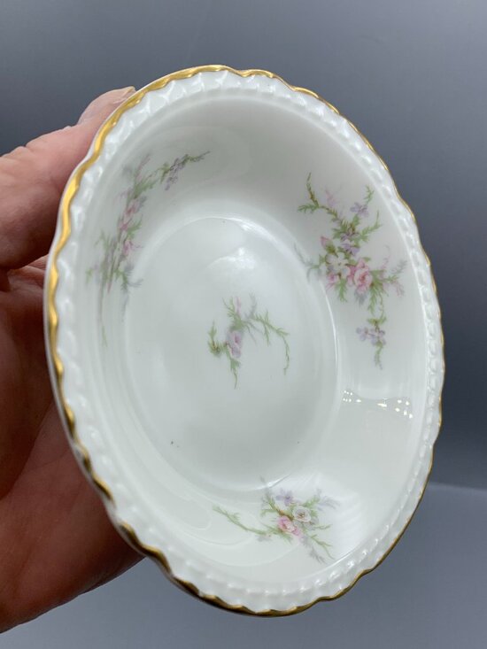 Vintage 1950's Royal Jackson set of 4 Dessert Fruit Bowls "Sandra" Pattern - Picture 5 of 7